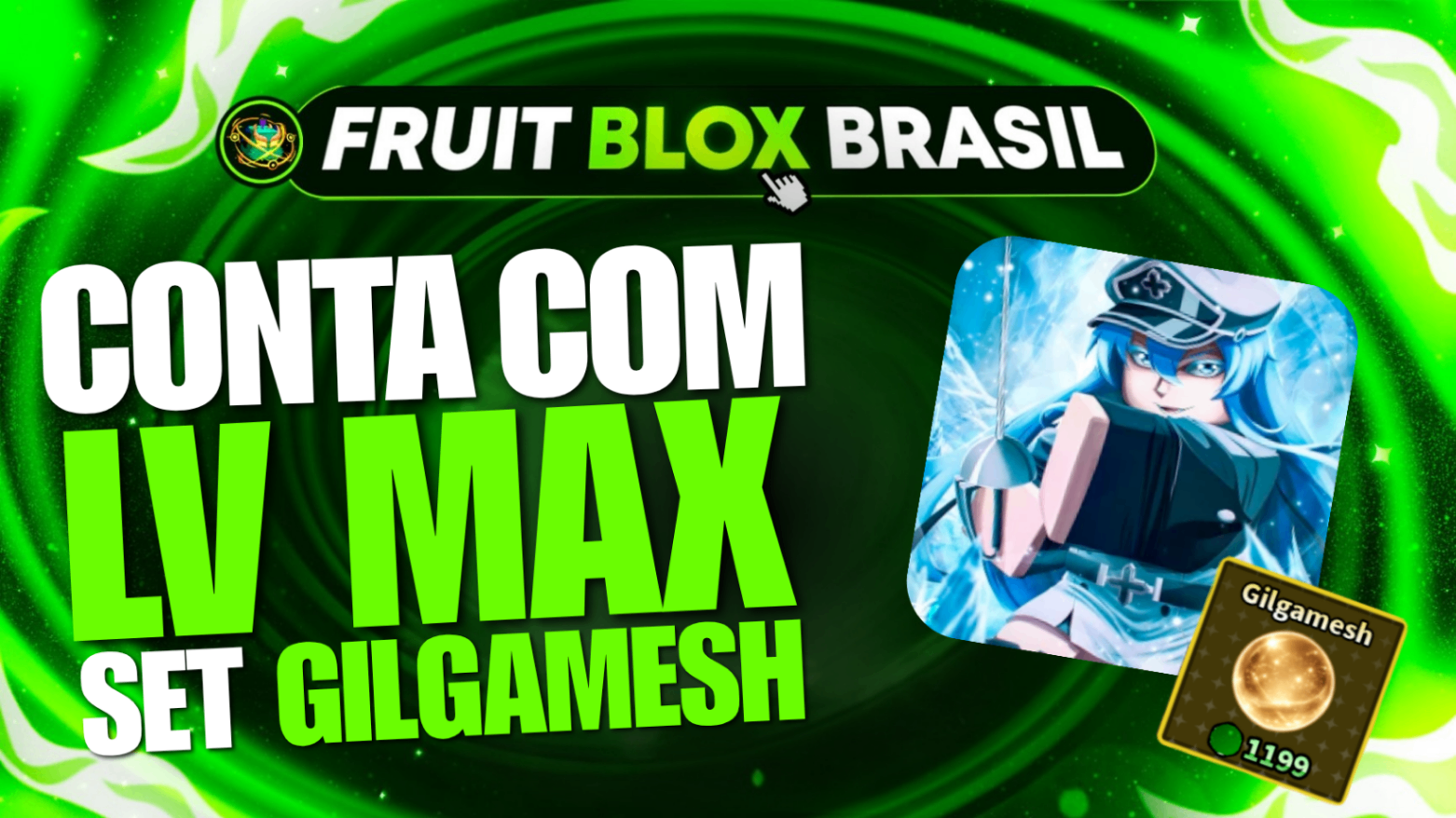 ⭐ LEVEL MÁX + SET GILGAMESH + ITENS EXCLUSIVOS